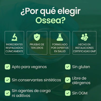 Ossea® - Recuperá la fortaleza de tus huesos