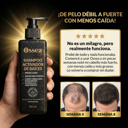 Ossea™ Shampoo Anticaída y Crecimiento