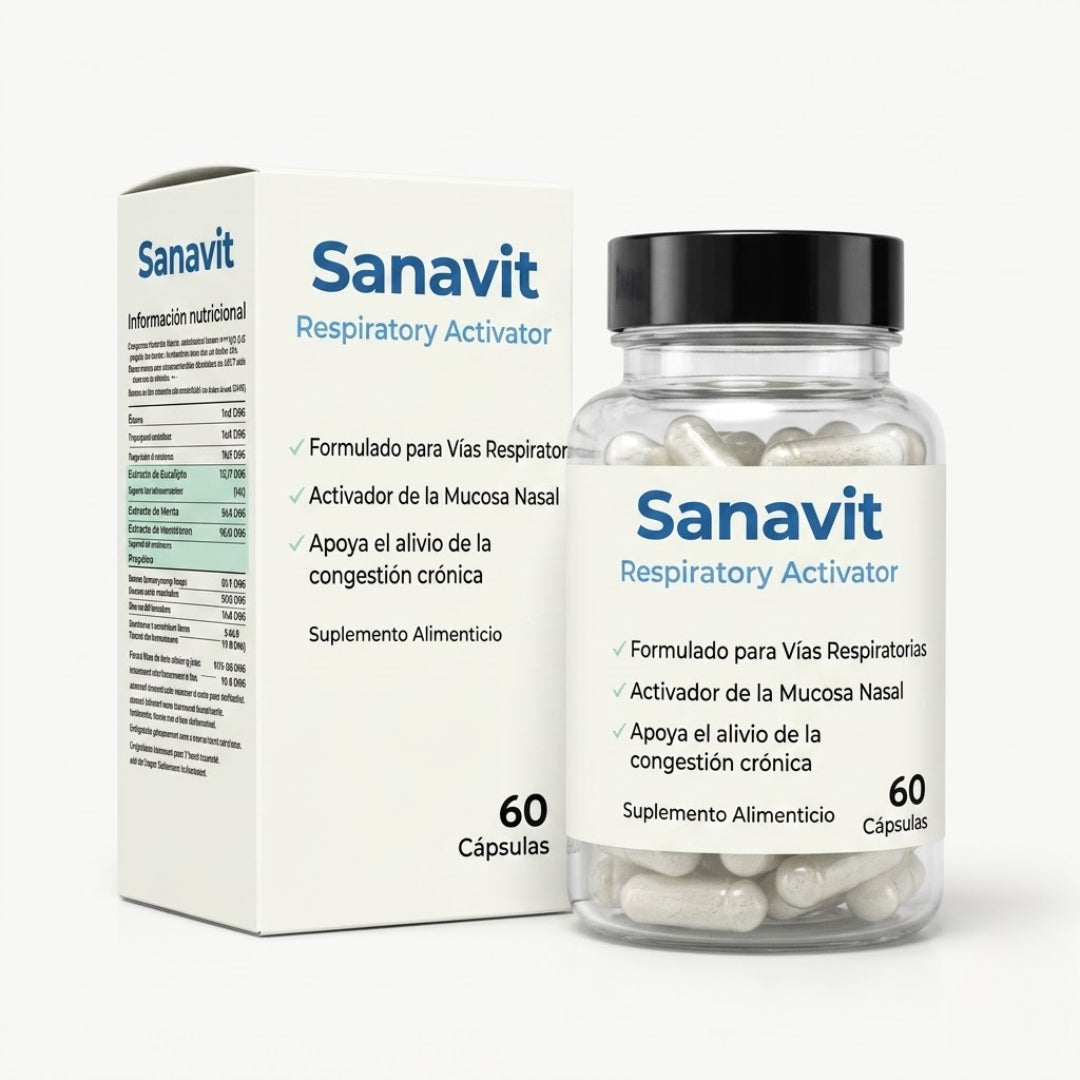 Sanavit® - Alivia la sinusitis crónica desde adentro