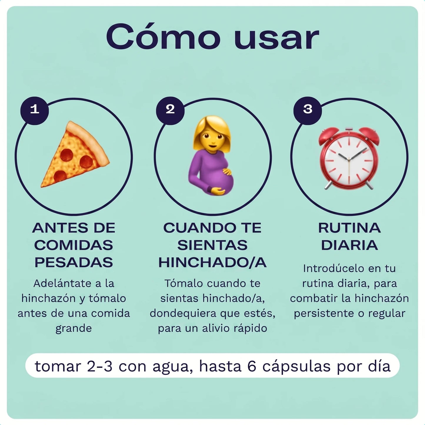 Una dosis para la hinchazón