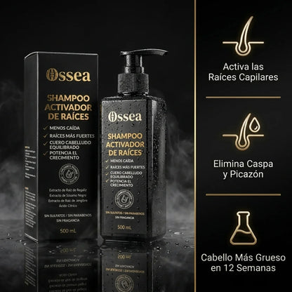 Ossea™ Shampoo Anticaída y Crecimiento