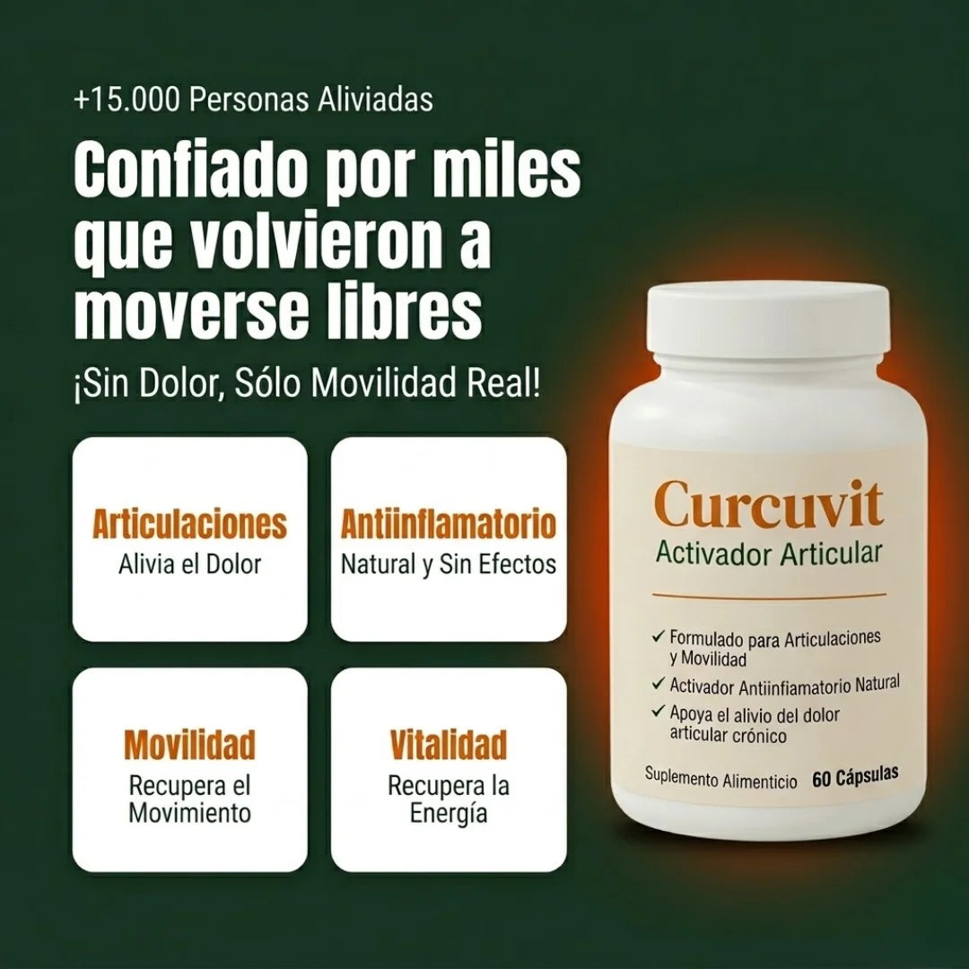 Curcuvit® — Recuperá tu movilidad natural y eliminá el dolor