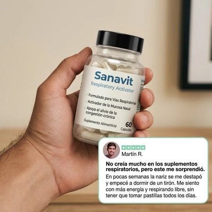 Sanavit® - Alivia la sinusitis crónica desde adentro